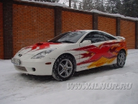 аэрография на Toyota Celica
